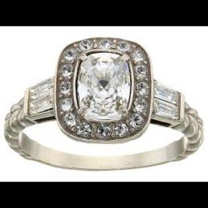 NWOT Brighton reina crystal ring, size 7.5